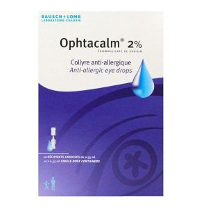 Ophtacalm Collyre /10 Unidoses
