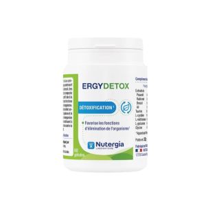 ERGYDETOX - Détoxification - 60 gélules
