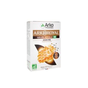 Arkoroyal • Gelée Royale Bio • 2500 mg • 20 jours