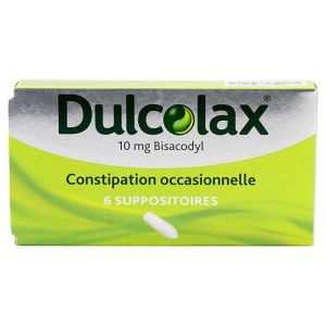 Dulcolax Sup 10mg 6