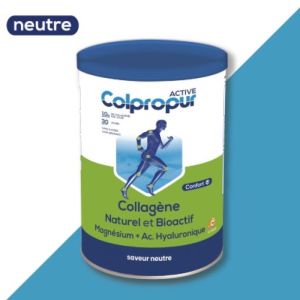 Colpropur Activ - Saveur neutre - Collagène naturel et bioactif - 330 g - 1 mois
