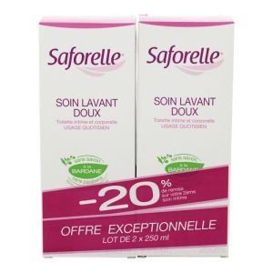 Saforelle Solution Lav 2x250ml