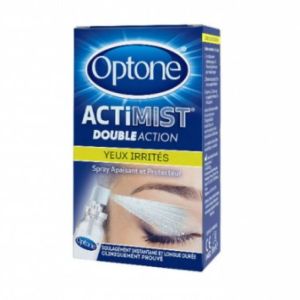 ActiMist 2 en 1 pour les Yeux Irrités - Spray Oculaire Apaisant et Protecteur - Flacon - 10 ml