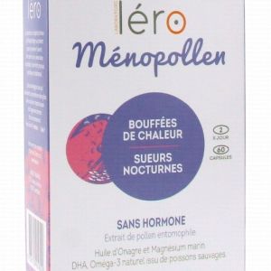 Menopollen - Bouffées de Chaleur et Sueurs Nocturnes - Sans Hormone