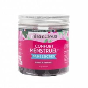 Confort menstruel - Sans sucre - Fruits des bois - 42 gommes