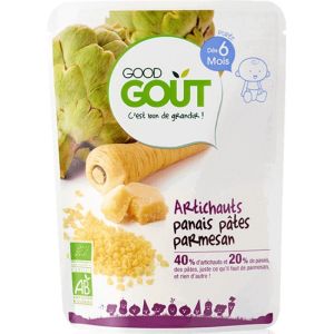 Good Goût Purée Artichauts Panais Pâtes Parmesan 190g
