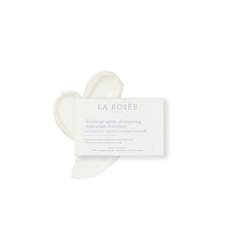 Recharge après-shampoing hydratant démêlant 200g | Kératine végétale et Lait d'amande