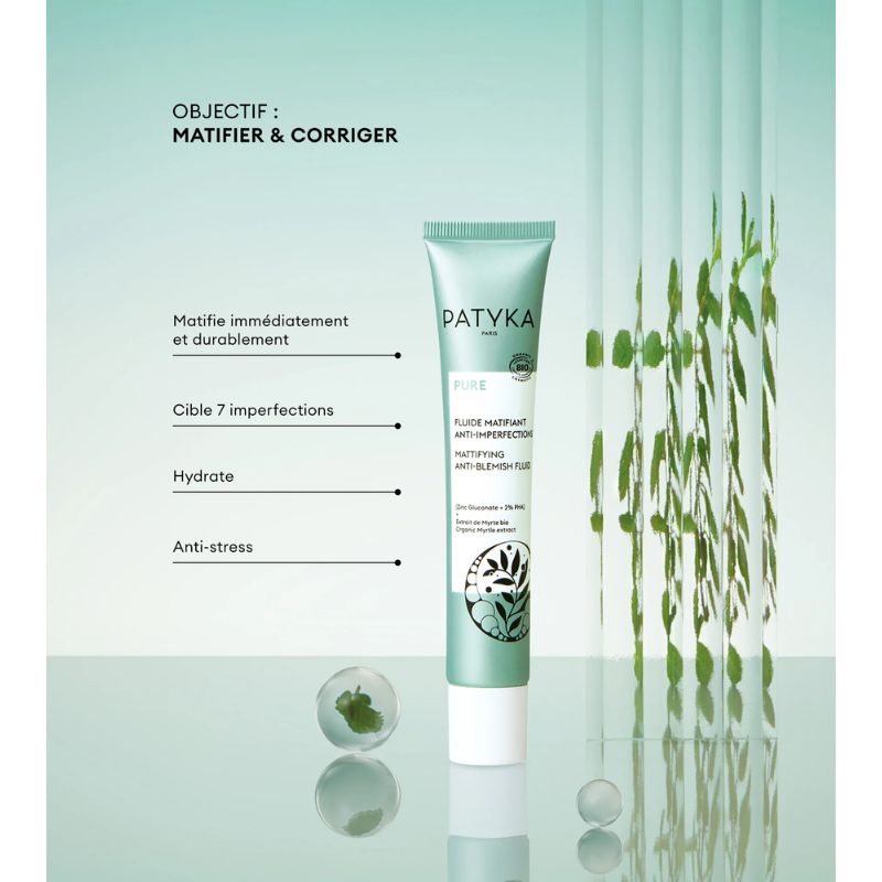 Pure | Fluide Matifiant Anti-imperfections 40ml