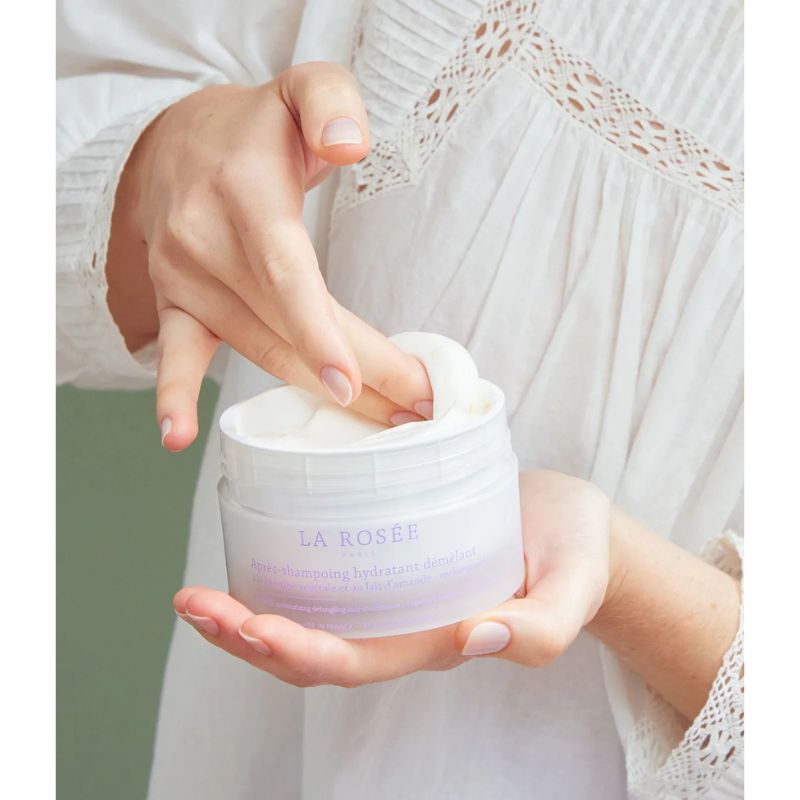 Après-shampoing hydratant démêlant rechargeable 200g | Kératine végétale