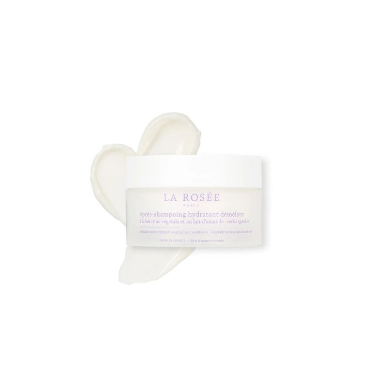 Après-shampoing hydratant démêlant rechargeable 200g | Kératine végétale
