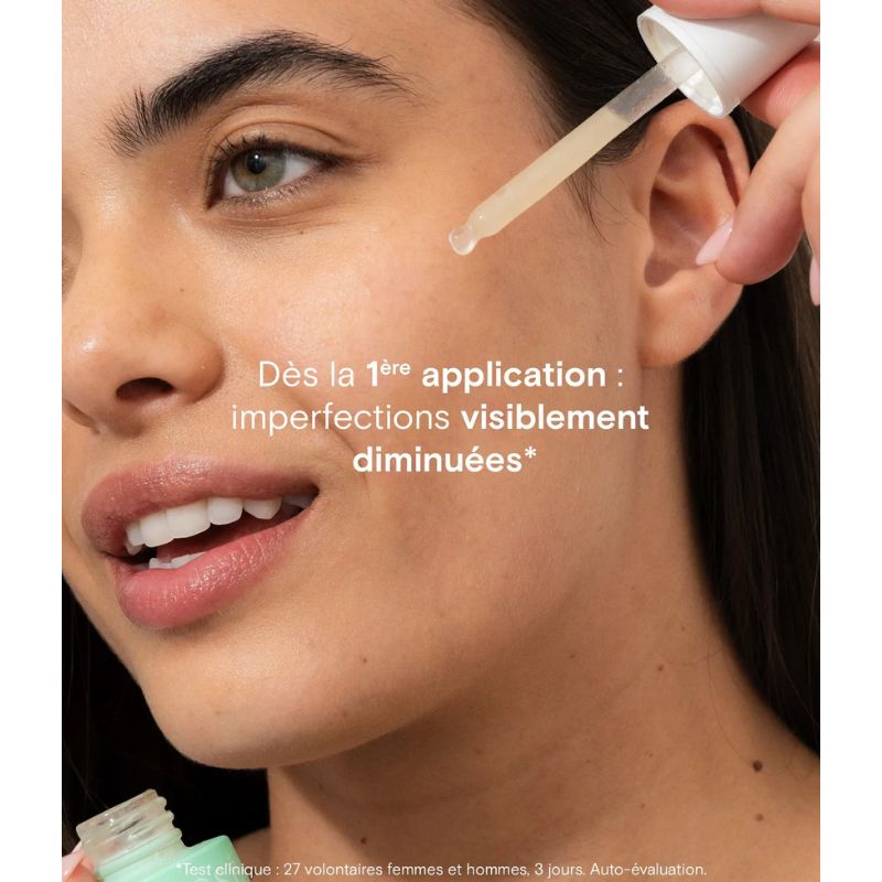 Sérum purifiant Anti-imperfections 30ml | Zinc et Acides de fruits BIO