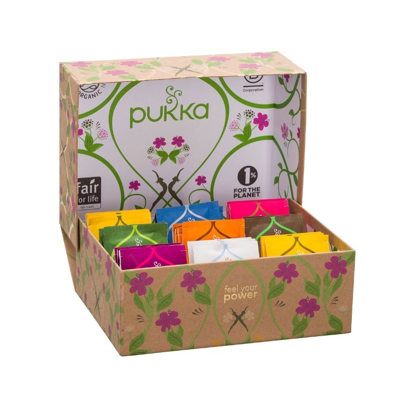 Thés et infusions Sélection Bio Pukka - Coffret de 45 sachets sur