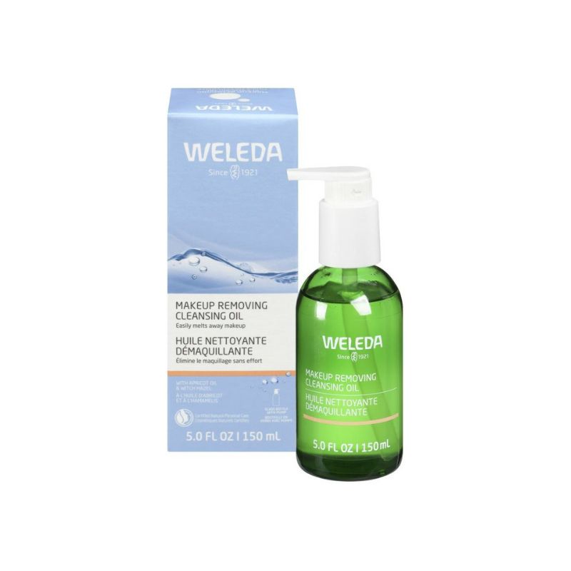 Huile Nettoyante Démaquillante Weleda | Maquillage waterproof | 150 ml