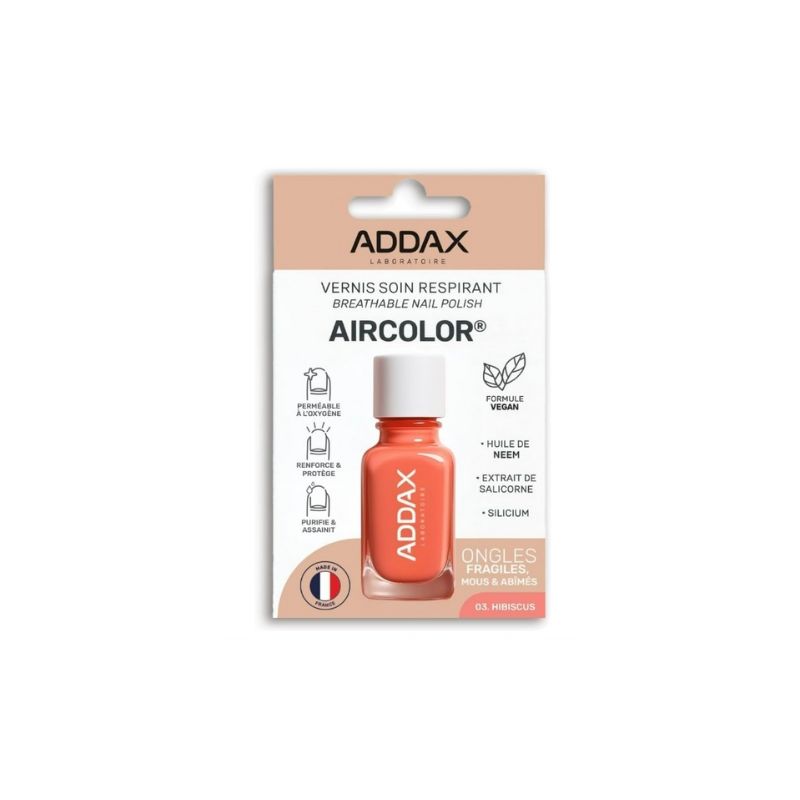 Addax Aircolor vernis soin • Hibiscus 03