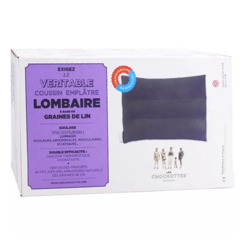 Coussin emplâtre lombaire | Les Chochottes | Lumbago, sciatiques & douleurs abdominales
