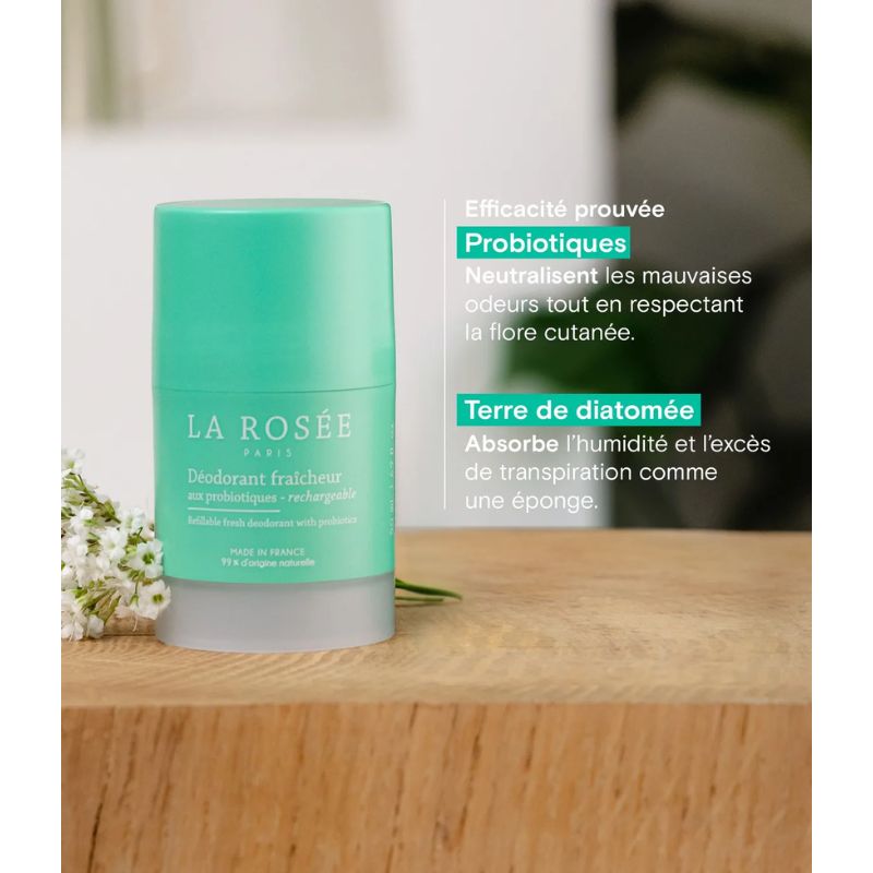 Déodorant rechargeable fraîcheur | Aux Probiotiques