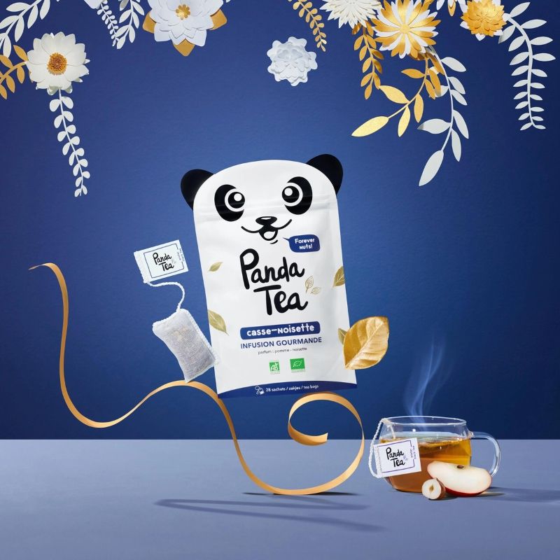 Coffret 20 sachets Panda Tea - Assortiment de 5 infusions 