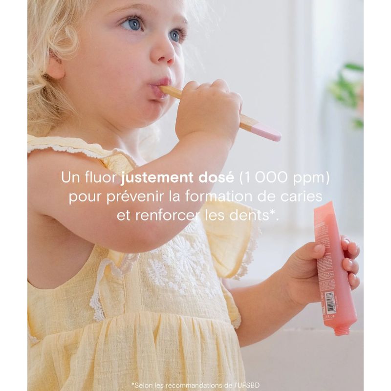 Dentifrice enfant et bébé 50ml | Fraise Bio