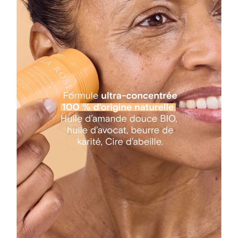 Masque en stick nourrissant 50ml | Huile d'amande douce BIO