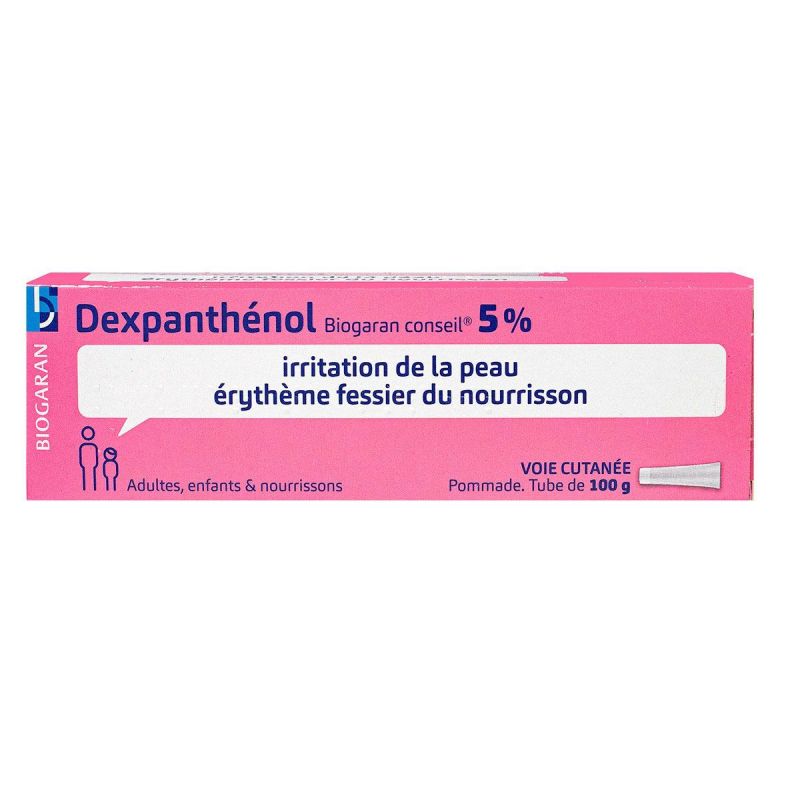 Dexpanthenol 5% pommade Erythème fessier