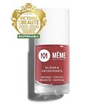 MÊME Cosmetics Vernis au Silicium Vigne Rouge | Rouge froid pour ongles fragiles | 10 ml