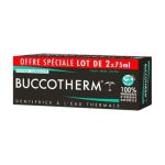Buccotherm Dentifrice Blanchissant Charbon Actif & | Goût  Menthe | Offre spéciale 2 x 75 ml