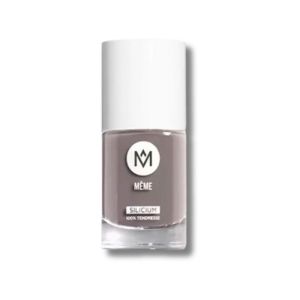 MÊME Cosmetics Vernis au Silicium Gris Parfait Lucien | Gris froid pour ongles fragiles | 10 ml