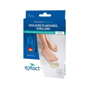 EPITACT | Coussinets Plantaires Discrets Epithelium 26 | Douleurs et durillons