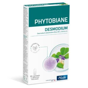 Phytobiane Desmodium | Extrait bio à libération prolongée | drainage hépatique | 30 comprimés