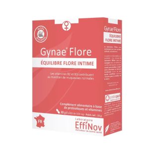 GYNAE® FLORE | Probiotiques et équilibre de la flore intime | 30 gélules