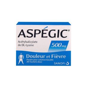 Aspegic   500      Pdr Sac 20