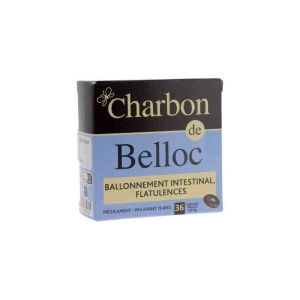 Charbon De Belloc 125 mg 36 capsules
