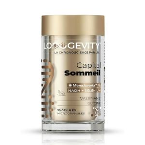Longevity Capital Sommeil | Complément alimentaire sommeil | 30 gélules