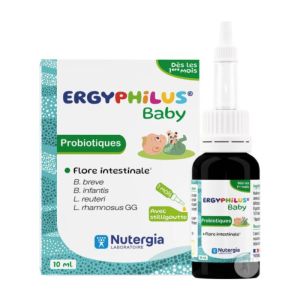 ERGYPHILUS® Baby Nutergia | Probiotiques nourrisson en gouttes | 10 ml