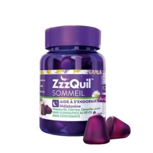 Zzzquil - Sommeil - Fruits des bois 🍓 60 gummies