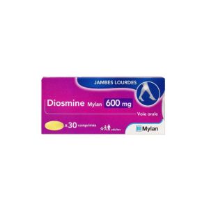 Diosmine 600 Mg 30 cpr