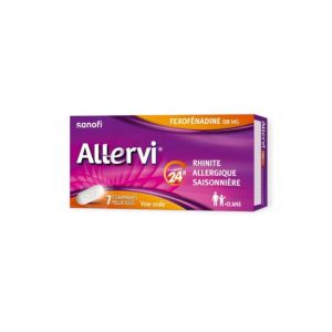 Allervi 120 mg Fexofénadine : Rhinite allergique