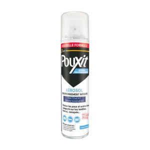 Pouxit Environnement 250 ml | Spray anti-poux et punaises de lit pour textiles