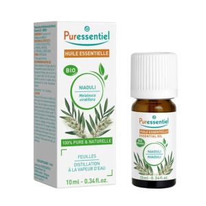 Puressentiel Huile Essentielle Niaouli BIO | Respiration, immunité et peau | 10 ml