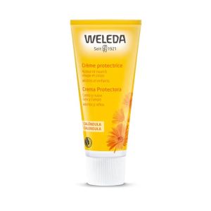 Crème Protectrice au Calendula Weleda | Visage et corps | crème apaisante et nourrissante | 75 ml