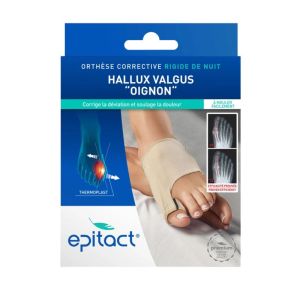 EPITACT  | Orthèse Hallux Valgus Nuit | Correction nocturne personnalisée | Taille S