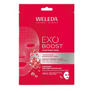 Weleda Masque EXO BOOST Glow | Éclat, fermeté et ridules | 20 ml