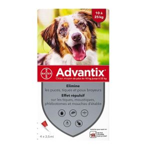 Advantix Moyen Chienpipet2,5ml