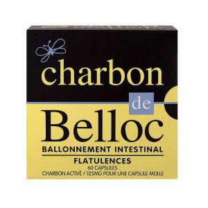Charbon Belloc    125mg Caps 6