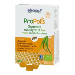 Gommes Propolis et Eucalyptus Bio | Gorge et cordes vocales