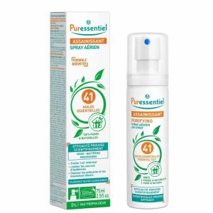 Puressentiel Spray Aérien Assainissant | Format compact pour purifier l’air | 75 ml