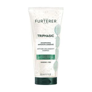 Triphasic Shampooing Antichute Longévité | Chute progressive et cheveux clairsemés | 200 ml