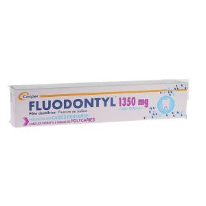 Fluodontyl 1350 mg Dentifrice | Prévention des caries chez l’adulte à risque | 75 ml