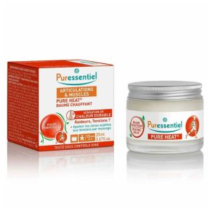 Puressentiel Baume Chauffant Pure Heat® | Raideurs et tensions musculaires |  20 ml