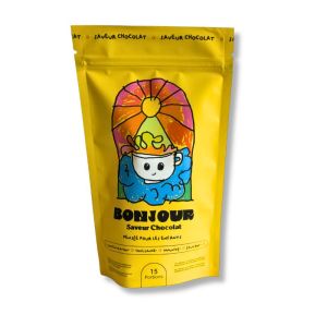 Bonjour Kids Chocolat | Boisson enfant croissance & défenses naturelles | 15 portions